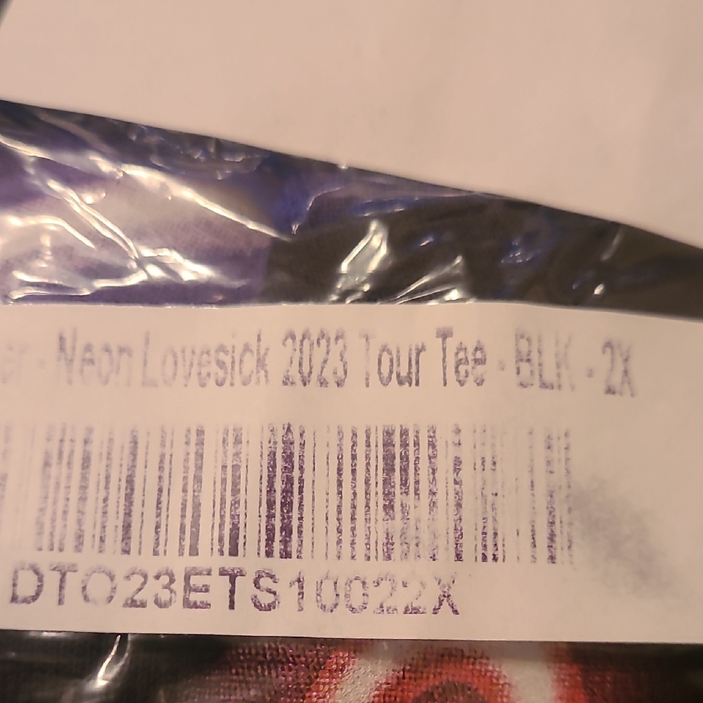 Neon Lovesick 2023 Tour Tee